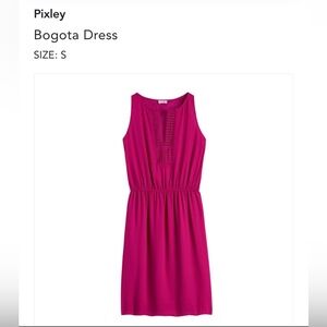 Pixley pink bogota dress